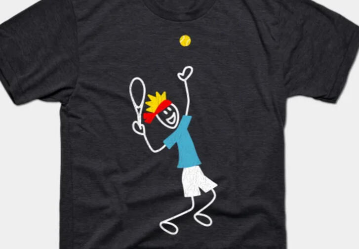 Tennis Serve Doodle
